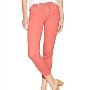 Paige Verdugo crop raw hem